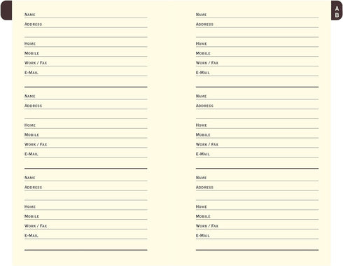 ADDRESS BOOK